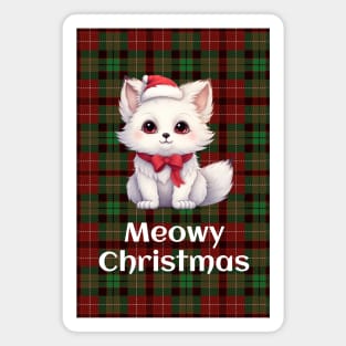 Meowy Christmas 1 Magnet